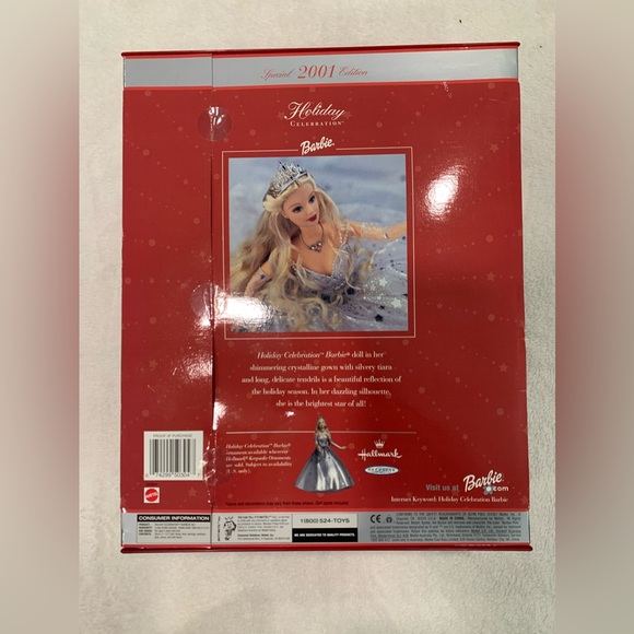 2001 Holiday Barbie - Picture 2 of 2